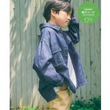 ブルー | 【親子コーデ】フェイクスエード／デニムシャウター（110~160cm） | ikka 