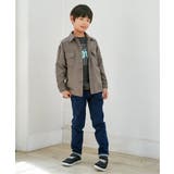【親子コーデ】フェイクスエード／デニムシャウター（110~160cm） | ikka  | 詳細画像23 