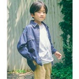【親子コーデ】フェイクスエード／デニムシャウター（110~160cm） | ikka  | 詳細画像4 