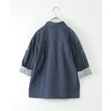 【親子コーデ】リネンライク7分袖2WAYシャツ（110~160cm） | ikka  | 詳細画像12 