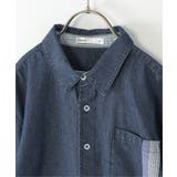 【親子コーデ】リネンライク7分袖2WAYシャツ（110~160cm） | ikka  | 詳細画像17 