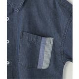 【親子コーデ】リネンライク7分袖2WAYシャツ（110~160cm） | ikka  | 詳細画像19 