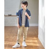 【親子コーデ】リネンライク7分袖2WAYシャツ（110~160cm） | ikka  | 詳細画像5 