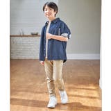 【親子コーデ】リネンライク7分袖2WAYシャツ（110~160cm） | ikka  | 詳細画像6 