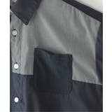 【親子コーデ】 ブロックス半袖シャツ (110cm~160cm) | ikka  | 詳細画像7 