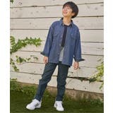 【親子コーデ】フェイクスウェード／デニムシャウター（110~160cm） | ikka  | 詳細画像14 