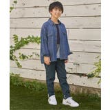 【親子コーデ】フェイクスウェード／デニムシャウター（110~160cm） | ikka  | 詳細画像16 