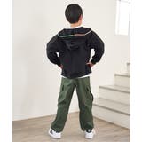 【メディア紹介商品】裾ドロストゆるカーゴパンツ(120~160cm) | ikka | 詳細画像6