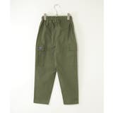 フェイクベルト付きゆるテーパードパンツ（120~160cm） | ikka  | 詳細画像2 