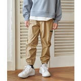 ベージュ | リップジップカーゴジョガーパンツ（120~160cm） | ikka 