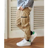 リップジップカーゴジョガーパンツ（120~160cm） | ikka  | 詳細画像5 