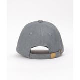 デニムライク刺繍ロゴキャップ | ikka  | 詳細画像4 