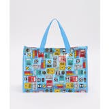 ターコイズブルー | JR新幹線総柄プールバッグ | ikka 