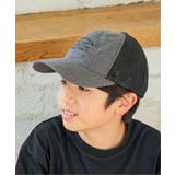 ダークグレー | リネンライク刺繍ロゴメッシュキャップ | ikka 