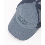 リネンライク刺繍ロゴメッシュキャップ | ikka  | 詳細画像21 