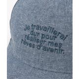 リネンライク刺繍ロゴメッシュキャップ | ikka  | 詳細画像27 