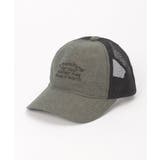 リネンライク刺繍ロゴメッシュキャップ | ikka  | 詳細画像28 