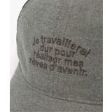 リネンライク刺繍ロゴメッシュキャップ | ikka  | 詳細画像29 