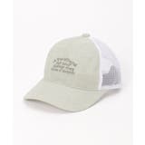 リネンライク刺繍ロゴメッシュキャップ | ikka  | 詳細画像30 