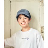 リネンライク刺繍ロゴメッシュキャップ | ikka  | 詳細画像3 