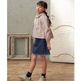 サテンフレアマウンテンパーカー(120~160cm) | ikka | 詳細画像5
