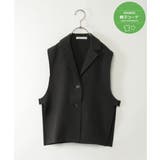 ブラック | 【親子コーデ】テーラージレベスト(120~160cm) | ikka