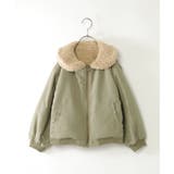 オリーブ | リバーシブルボアブルゾン(110~160cm) | ikka