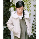 ベージュ | リバーシブルボアブルゾン(110~160cm) | ikka