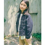 【親子コーデ】メッシュデニムバンドカラージャケット（110~160cm） | ikka  | 詳細画像12 