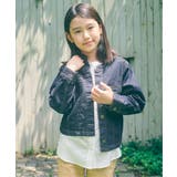 【親子コーデ】メッシュデニムバンドカラージャケット（110~160cm） | ikka  | 詳細画像4 