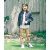 【親子コーデ】メッシュデニムバンドカラージャケット（110~160cm） | ikka  | 詳細画像5 