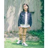 【親子コーデ】メッシュデニムバンドカラージャケット（110~160cm） | ikka  | 詳細画像6 