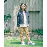【親子コーデ】メッシュデニムバンドカラージャケット（110~160cm） | ikka  | 詳細画像7 