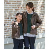 【親子コーデ】ピケ比翼フレアマンパジャケット（110~160cm） | ikka  | 詳細画像11 