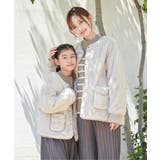 【親子コーデ】2WAYキルトファージャケット（110~160cm） | ikka  | 詳細画像9 