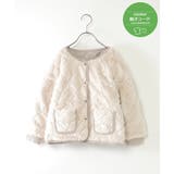 【親子コーデ】2WAYキルトファージャケット（110~160cm） | ikka  | 詳細画像15 