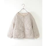 【親子コーデ】2WAYキルトファージャケット（110~160cm） | ikka  | 詳細画像25 