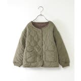 【親子コーデ】2WAYキルトファージャケット（110~160cm） | ikka  | 詳細画像28 