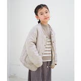 【親子コーデ】2WAYキルトファージャケット（110~160cm） | ikka  | 詳細画像5 