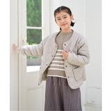 【親子コーデ】2WAYキルトファージャケット（110~160cm） | ikka  | 詳細画像6 