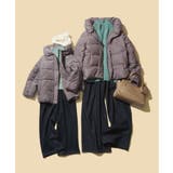 【親子コーデ】細コールボリューム襟中綿ジャケット(110~160cm) | ikka | 詳細画像2