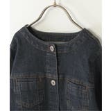 【親子コーデ】ストレッチノーカラーGジャン（120~160cm） | ikka  | 詳細画像6 