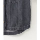 【親子コーデ】メッシュデニムブルゾン（120~160cm） | ikka  | 詳細画像7 