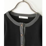 7Gリブ配色ニットカーディガン(120~160cm) | ikka  | 詳細画像6