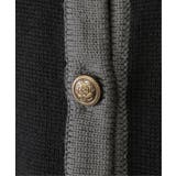 7Gリブ配色ニットカーディガン(120~160cm) | ikka  | 詳細画像7