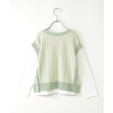 【メディア紹介商品】サイドボタンニットベストアンサンブル（120~160cm）【… | ikka  | 詳細画像13 