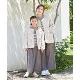 【親子コーデ】コットンMIXボーダーニットプルオーバー（120~160cm） | ikka  | 詳細画像13 