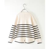 【親子コーデ】コットンMIXボーダーニットプルオーバー（120~160cm） | ikka  | 詳細画像15 