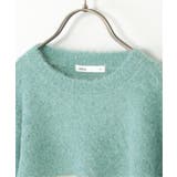 【親子コーデ】ブークレーフェザー切り替えニット（120~160cm） | ikka  | 詳細画像8 