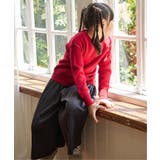 【親子コーデ】スウェットライクニットプルオーバー（120~160cm） | ikka  | 詳細画像3 